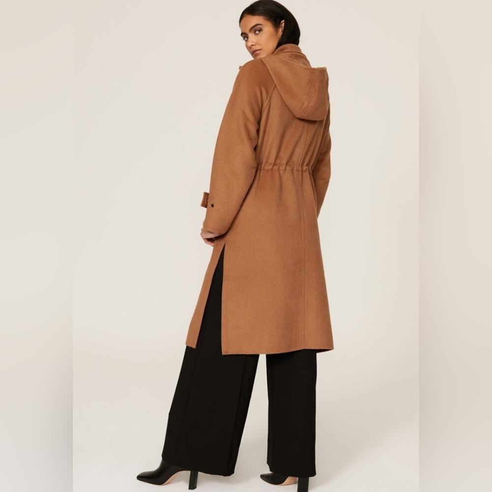 Rtr Jason Wu Collective Drawstring Wool Coat Xs (… - image 4